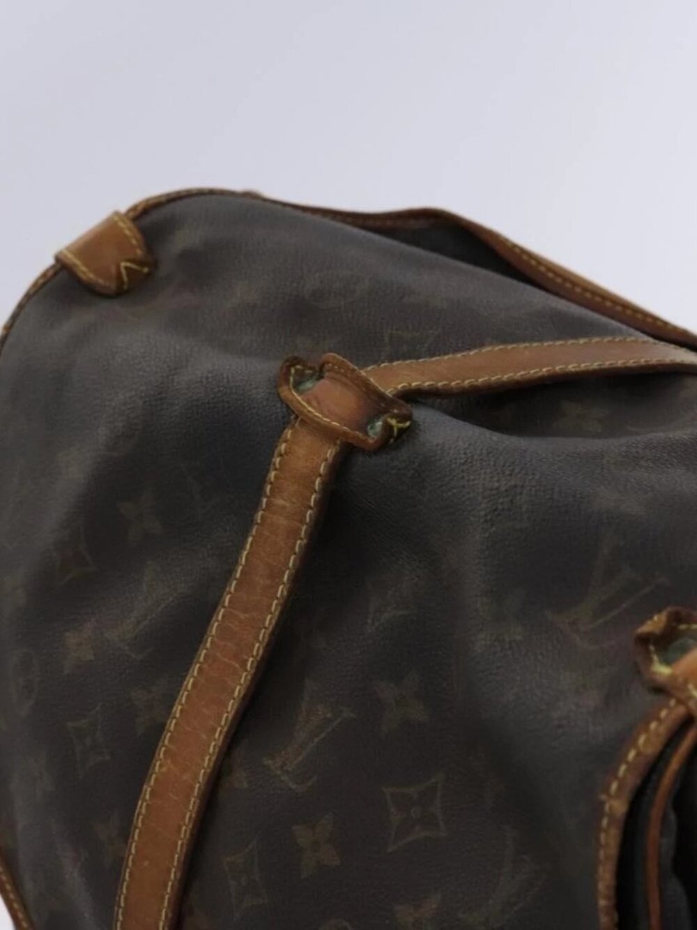 LOUIS VUITTON Monogram Saumur 35 Shoulder Bag M42254 LV Auth hk2284 - Picture 6 of 15
